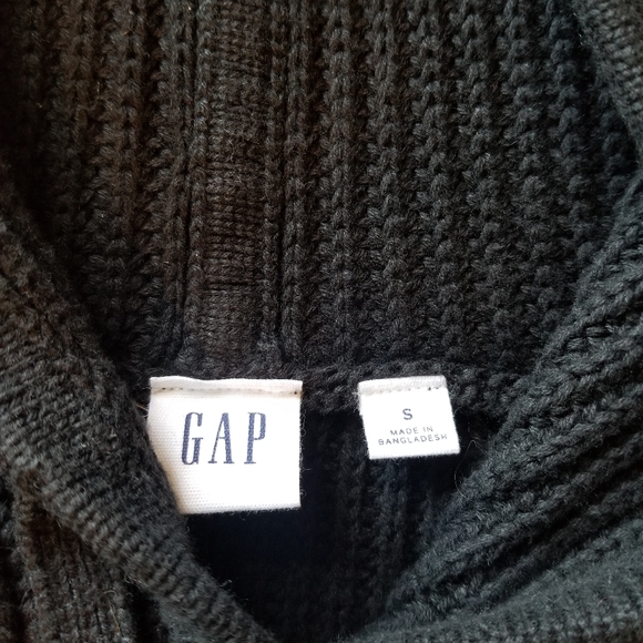 Gap NWT thick shaker knit hooded sweater - Picture 2 of 6